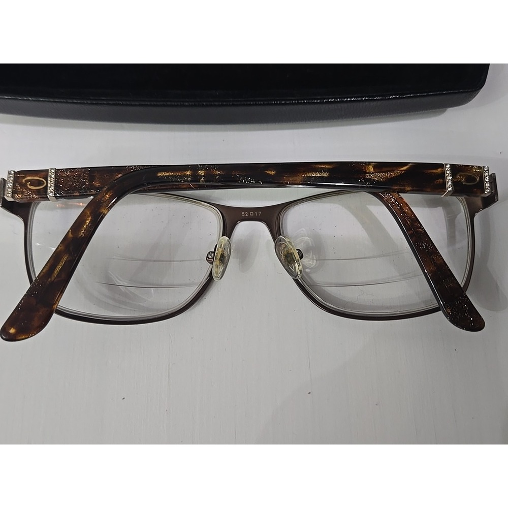Oscar De La‎ Renta OSL463 210 Glitter Tortoise Eyeglasses (Frames Only) 52-17 - Picture 2 of 7